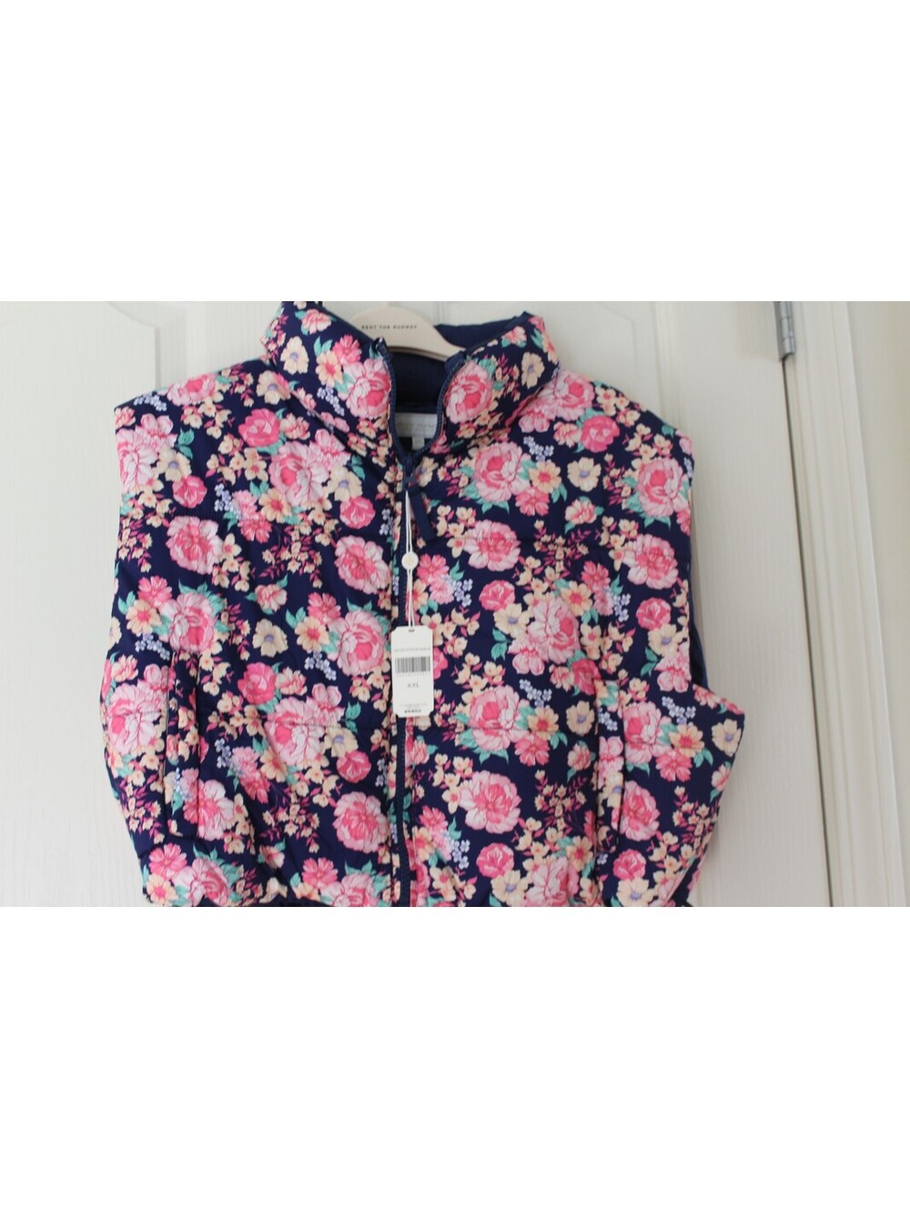 Simply Southern Floral Puffy Vest 00191 - Picture 4 of 8